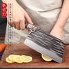 Cuchillo de Cocina Forjado Popular de Douyin Kuaishou, Cuchillo para Cortar Huesos con Cabeza de Cobre Finamente Tallada, Cuchillo para Rebanar Carne, Cuchillo de Cocina para Uso Doméstico Personalización