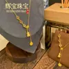 Nova Colar Pingente de Nuvens Auspiciosas Ruyi Chinês Aço Titânio Design de Luxo Leve Nicho Corrente Clavicular Acessórios Femininos