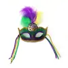 Máscara de Meio Rosto Carnaval Mardi Gras Festa Máscara para Olhos Transfronteiriça Brasil Nova Orleans Joias Acessórios Roupas