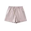 2024 Verano Nuevo Estilo Delgados Casuales Ropa de Trabajo Shorts para Mujer Estilo Americano Cintura Elástica Cordón Deportivos Secado Rápido Rectos
