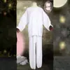 Traje Tradicional de Ópera Chinesa Hanfu para Adultos, Incluindo Qingyi, Hua Dan, Xiao Sheng Calças de Lanterna para Prática, Roupa Pequena, Calças Coloridas, Material Amassado e Roupa de Água