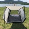 Tienda Automática Hexagonal Plegable Portátil para Exteriores al por Mayor en Stock con Una Habitación y Una Sala de Estar para Camping en el Parque, Etiquetado Transfronterizo