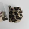 Nova Carteira de Moedas Estampada de Leopardo, Mini Estojo Protetor para Fone de Ouvido Bluetooth, Bolsa de Identificação Portátil, Porta-Cartões, Bolsa para Armazenamento de Joias