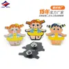 Long Zhiyu Broche Personalizado Profesional para Niños Muñeco de Dibujos Animados Metal Esmalte Insignia Linda Insignia con Forma Especial Fábrica de Producción