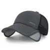 Chapéu de Pesca Retrátil com Protetor Solar Feminino, Refletivo, para Primavera e Verão 2025, Chapéu Branco Estampado Masculino para Exterior