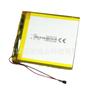 Batería de litio de polímero de 3,7 V 306070 1600 mAh terminal de enchufe control de temperatura NTC código de pulverización