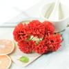 Q Mini Cravos Rosa Artificial de Seda Buquê Casamento Decoração de Casa DIY Artesanato Feito à Mão Acessórios Falsos