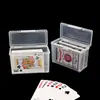 Caja de Almacenamiento para Cartas de Juego Caja de Plástico Transparente Caja de Almacenamiento para Cartas de Juego Organizador de Tarjetas de Identificación Tarjetas de Negocio Caja de Almacenamiento
