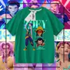 Cazadores de Demonios Kpop Cazador de Brujas Reunión Cuello Camiseta de Manga Corta de Verano Holgada Tallas Medianas y Grandes Tops Casuales para Niños