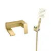 Válvula Mezcladora de Agua Caliente y Fría Grifo para Bañera Acero Inoxidable 304 Juego de Cabezal de Ducha para Grifo de Baño e Inodoro