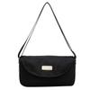 Bolso Pequeño Versátil Casual para Mujer 2025 Verano Nuevo Bolso Cruzado de Tela de Nylon Nicho Ruiying Bolso Cuadrado Pequeño
