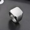 Accesorios populares transfronterizos anillo de fundición 316 anillo retro para hombre tablero de luz moderno anillo para hombre anillo de pareja de acero inoxidable