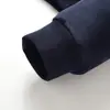 Conjunto de Duas Peças Cardigan Novo 2024 Inverno Forrado com Lã Espessado com Capuz Quente Terno Esportivo Casual Masculino