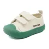Topstar2024 Primavera Nuevo Zapatos de Lona para Niños con Suela Blanda Guardería Interior Zapatos Casuales para Bebés 2045