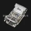 Conector sem Solda para Fita de LED Cob 8mm Conector de Fita de Luz Mini Fivela de Cristal Transparente Sem Sombreamento
