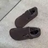 Versión de Piel de Oveja~ Zapatos Birkenstock de Piel Genuina con Forro de Pelo, Slip-On que Aumenta la Altura, Cobertura Total para Mujer, Zapatos de Algodón Felpudo Retro Planos y Casuales