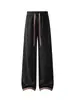 Otoño 2026 Nuevo Estilo Pantalones Deportivos de Pierna Recta sin Sombra Bloque de Color Bordado M-5XL HK261174-P33