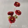 Casamento Estilo Chinês Estilo Vermelho Decoração de Guia de Estrada Arranjo de Flores Artificiais Flor de Teto Cerimônia de Noivado Arranjo de Banquete Arte com Flores Artificiais de Casamento