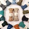 Corda de núcleo de poliéster de 8 mm, corda de tração para cães de 5 m, material de corda para cinto de bagagem