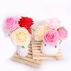 Cabeça de rosa artificial, acessórios de flores de rosas artesanais, arranjo de flores para parede, corsage, decoração de cabeça de carro, casamento, dia dos namorados