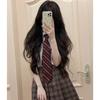 Camisa Jk para Mujer de Manga Larga Primavera y Otoño Original Ortodoxa Talla Grande Estilo Preppy Blanco Puro Estudiante Holgada Aspecto Adelgazante Top