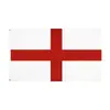 Bandeira da Inglaterra Fãs da Copa da Europa aplaudem bandeira nacional serigrafia bandeira de poliéster fabricantes atacado