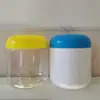 Contenedor de Proteína en Polvo de 500g, Contenedor de Polvo de 600ml, Tarro para Pan de 400ml, Tarro para Cereal, Tarro para Granos, Tarro Transparente