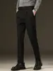Moda Masculina Fengshe / Nova Coleção Primavera/Outono 2026 Calça Social Masculina Casual Leve de Luxo Corte Reto Slim