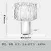Luminária de Mesa Criativa de Luxo Leve, Estilo Minimalista Nórdico de Designer, Decoração Suave para Casas Modelo, Sala de Estar, Quarto, Luminária Decorativa de Cabeceira para Uso Doméstico