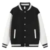 Chaqueta de béisbol de capa de aire con patrón de diamantes, hombros ligeramente caídos, bloques de color, para primavera y otoño, con logo personalizado para ropa de trabajo corporativa y texto impreso