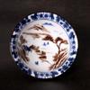 Xyt taza de té de porcelana azul y blanca grande antiquemaduras retro kung fu té taza de cerámica color mixto taza de té maestra hogar personal