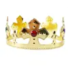 Gran oferta de Amazon: corona de rey, emperador, reina, cabello de príncipe heredero, aro para el cabello, suministros de decoración para fiestas de disfraces de Halloween