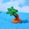 Nuevos adornos de micropaisaje de animales marinos, pulpo, pez tropical, pez ángel, cocotero, accesorios de resina DIY