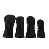 Funda para Palo de Golf, Funda para Cabeza de Palo, Tapa Protectora, Cuero PU, Impermeable, Forro de Felpa