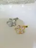 Dan Tao Joyería DIY Pendientes Gama Alta Esmaltado Colorido Pétalo Perla Montura Juego de Tres Piezas Accesorios de Joyería