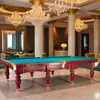 Mesa de Snooker Estándar Británica Xinxingqiu Mesa de Billar Americano Mesa de Billar Ruso Fabricante de Snooker Suministro Directo