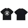 Suministro Mayorista Transfronterizo de Marca de Moda, Dropshipping de Comercio Exterior, Camiseta de Manga Corta Pesada Bape Cabeza de Mono Tiburón 260g 25