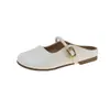 2026 nueva moda verano mujer sin cordones casuales planos al aire libre estilo coreano punta cerrada medias zapatillas zapatos Mary Jane