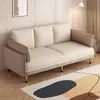 Sofá de Tela Nórdico, Plegable, Multifuncional, Sencillo, Adecuado para Apartamentos Pequeños, Sala de Estar, Alquiler, Sofá Cama Perezoso, Doble Uso, Persona Soltera
