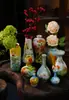 Vaso de Pintura a Óleo Feito à Mão de Jingdezhen Flor Seca Decoração de Casa Decoração de Gabinete de TV Gabinete de Vinho Gabinete de TV Flor de Cerâmica