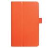 Para Amazon novo Fire 7 2017 capa protetora plana Fire 7 polegadas padrão lichia capa de couro dupla