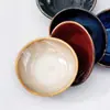 Plato Pequeño Artesanal de Porcelana de Moda para Uso Doméstico, Plato para Salsa de Soja, Plato para Vinagre, Plato para Salsa de Restaurante, Plato para Mojar, Plato para Condimentos, Plato Pequeño de Cerámica