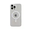Adecuado para funda de teléfono iphone16Promax 13 succión magnética inalámbrica magsafe transparente 15PLUS apple 12 juegos