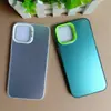 Funda de teléfono electroplateada IMD tres en uno color plata para SAM Samsung S24ULTRA funda protectora de piel sensible esmerilada láser