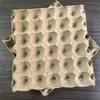 Bandejas de Ovos de Polpa de Papel Cinza-Branco, Pacote com 30, Atacado do Fabricante, Espessadas, Resistentes à Pressão, Vários Tamanhos