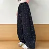 Pantalones Deportivos Rectos para Niñas Primavera y Otoño 2026 Nueva Versión Estrecha Elegante Pantalones Casuales de Pierna Ancha para Niños Mayores en Primavera