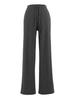 Pantalones Cómodos de Corte Holgado Suaves y Acogedores 25 Verano Nuevos Adelgazantes Versátiles Casuales de Pierna Ancha Largos hasta el Piso