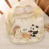 Baberos Impermeables en Forma de U al por Mayor, Baberos Caseros para Bebé, Baberos de Gasa de Algodón Puro Grado A, Toallas de Saliva para Bebés, Dropshipping