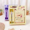 Set de Manuales, Caja de Regalo de Manuales, Cuaderno de Regalo Lindo para Estudiante de Primaria, Set de Papelería Creativa para Niños, Caja de Regalo