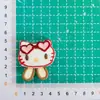 26 Broches Nuevos de Algodón Relleno de Tela para Gato Muñeca KT Decoración para Ropa Sombreros Zapatos Calcetines Bolsas Accesorios para el Cabello Suministros